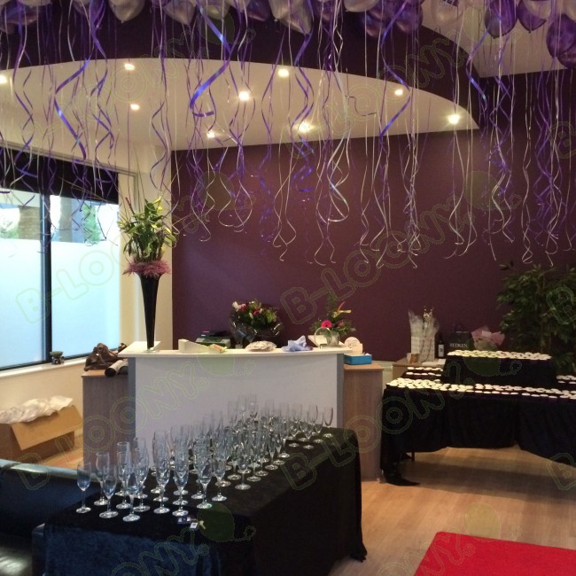 Helium Balloon Ceiling Fill