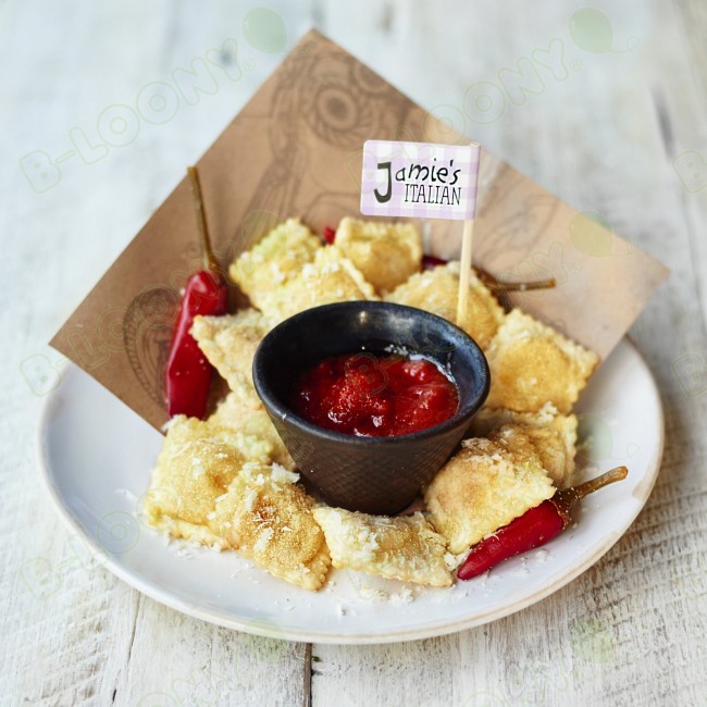 custom printed gourmet food flags