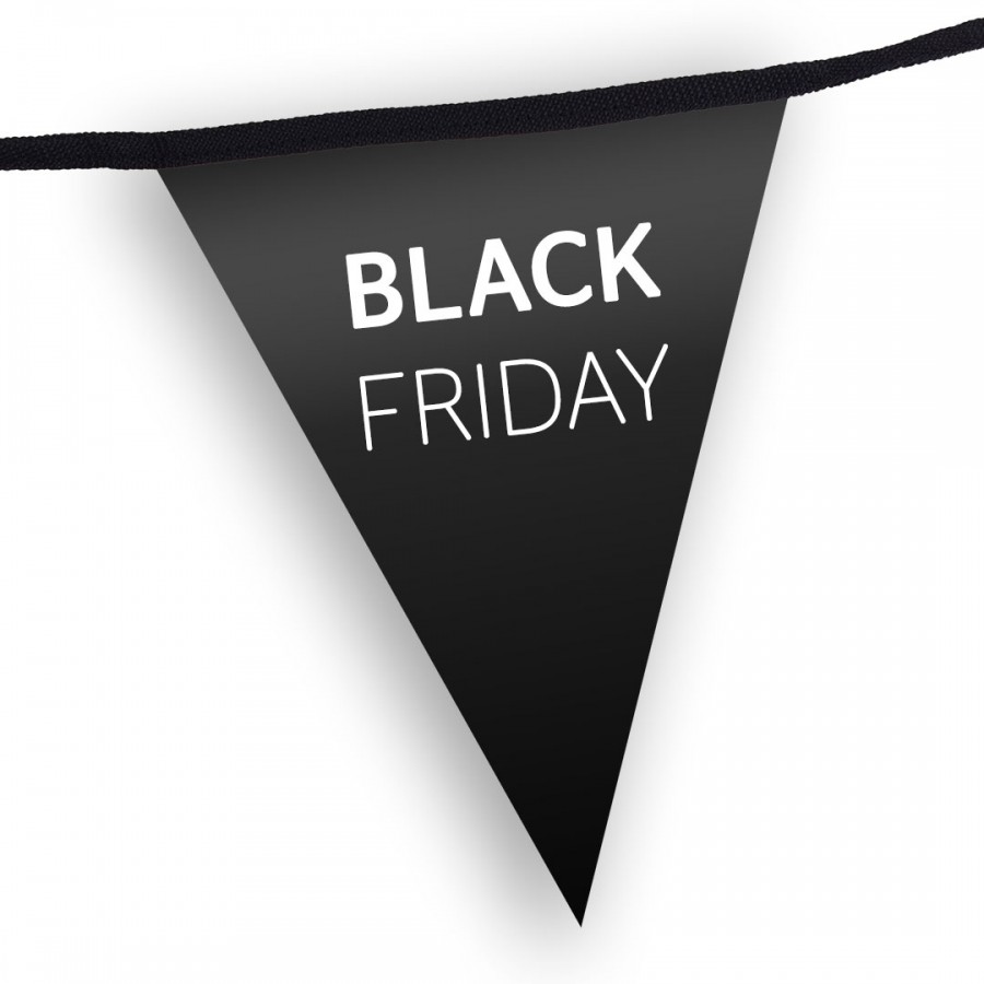 Black Friday Custom Printed Promotional Bunting