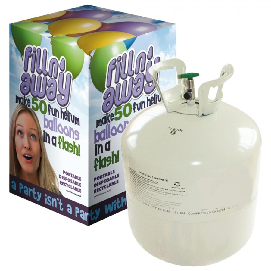 Large D50 Disposable Helium Gas Canister (0.42m³) Disposable Helium