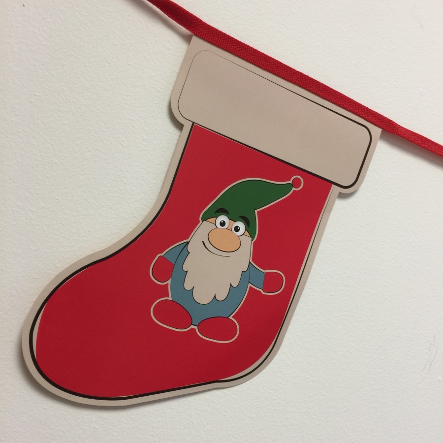 Christmas Stocking Custom Printed Promotional Bunting