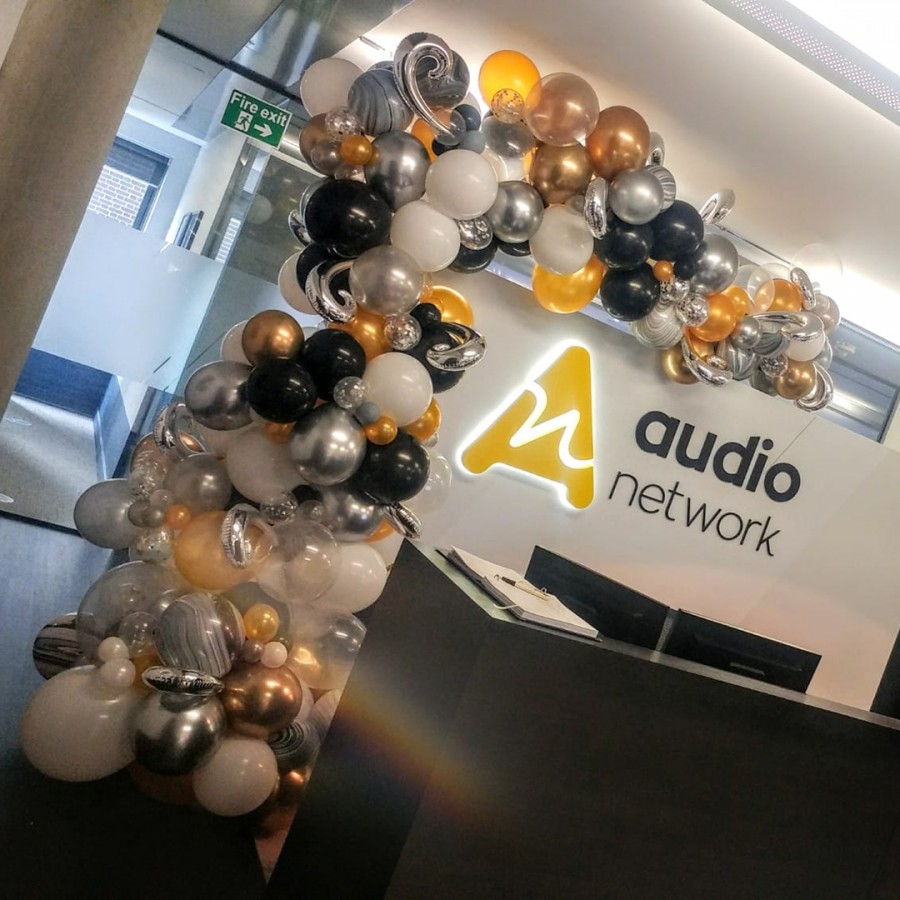 Organic Balloon Art for Audio Network