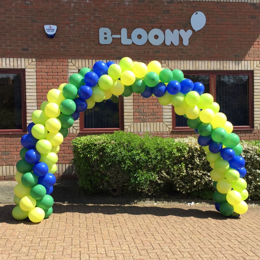 B-Loony Swirl Balloon Arch