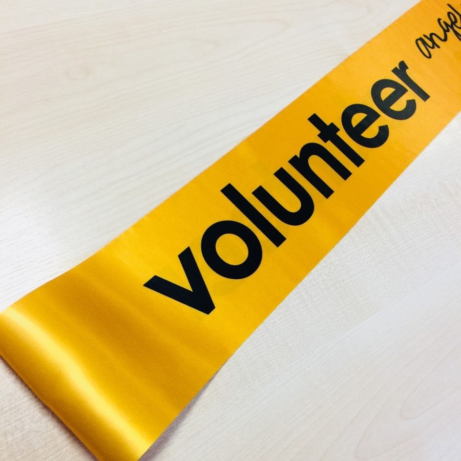 Volunteer Sashes - Custom Printed