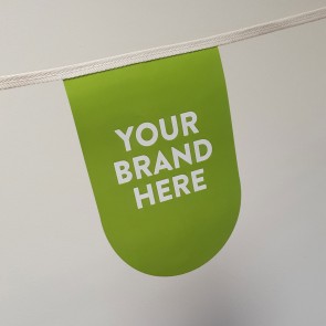 Eco Friendly Stitched Cotton & Paper Promotional Bunting