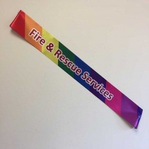 Pride Sashes Custom Printed