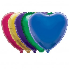 Oaktree 18" Heart Shaped Foil Balloons