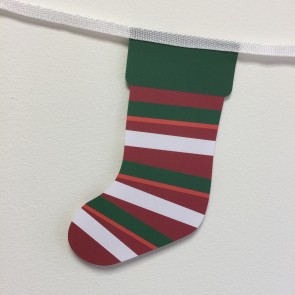 Christmas Stocking Custom Printed Promotional Bunting