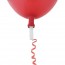 Balloon Valve for Helium Filled Latex Balloons with Red Ribbon