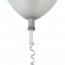 Balloon Valve for Helium Filled Latex Balloons with Silver Ribbon
