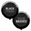 Black Friday Custom Printed Foil Promotional Display Balloons