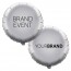Brand Event Printed Foil Balloons Silver