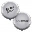 Brand Event Printed Foil Balloons Silver