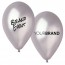 Brand Event Printed Latex Balloons Silver