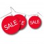 Sale Circle Shaped Bunting Pennants