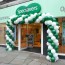 Goal Post Balloon Arch for Specsavers