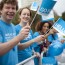 Printed Hand Waving Flags for Parkinson's UK