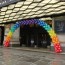 Block Colour Balloon Arch