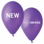 NEW Printed Latex Balloons Purple