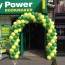 Swirl Balloon Arch for Paddy Power