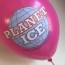 Planet Ice Printed Latex Balloons