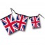 Rectangular Union Jack Bunting Pennants