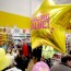 Poundland POS Balloons at Checkouts