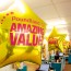 Custom Printed Foil Star Balloons for Poundland