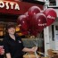 Balloon Giveaway for Costa Coffee using Balloon Valves