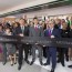 Branded Store Opening Ribbon for M&S Bank