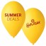 Summer Deals Printed Latex Balloons Yellow
