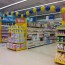 Foil Balloon Arches Over Aisles for Tesco