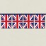 Union Jack Bunting with Blue Webbing