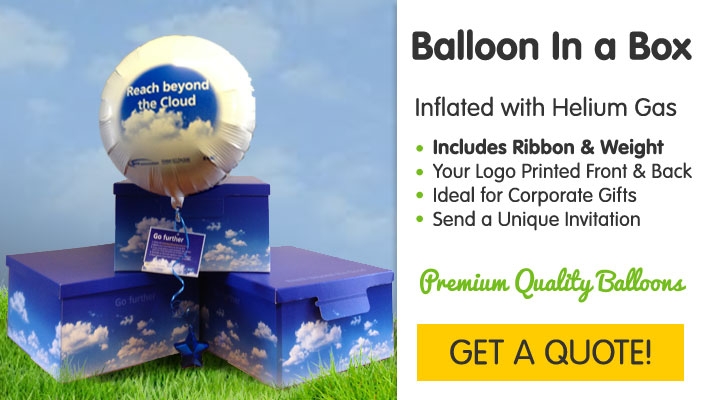 Branded Balloon in a Box