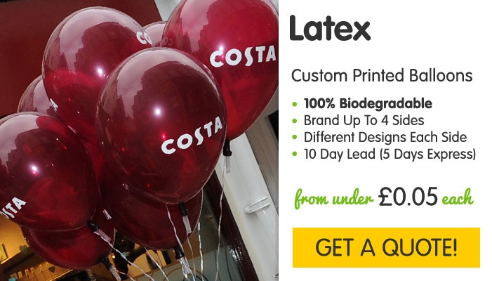 Printed Biodegradable Latex Balloons