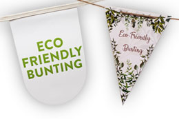 Eco Friendly Bunting