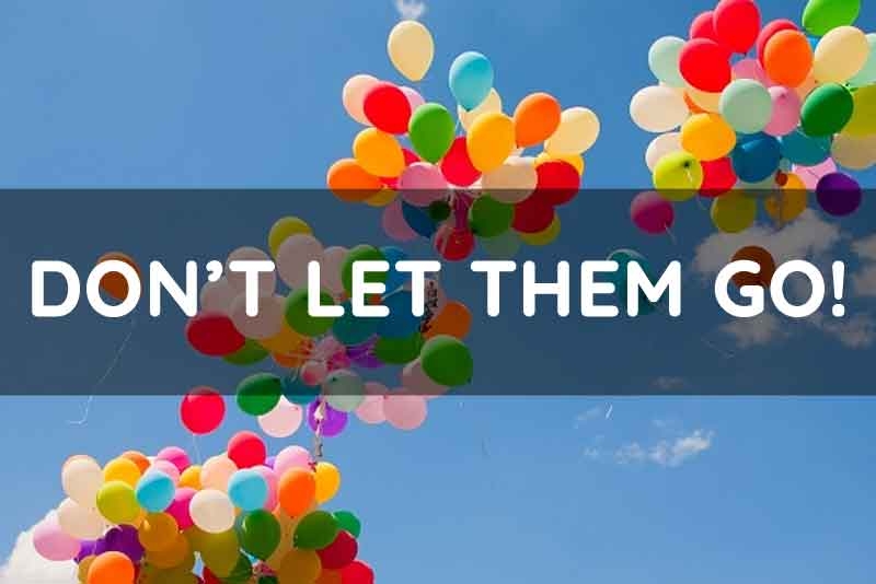 Say No To Balloon Releases