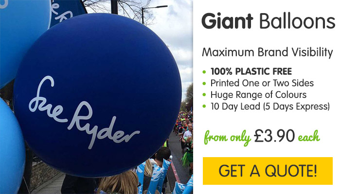 Giant Printed Rubber Balloons