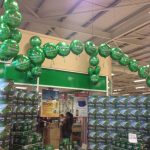 Heineken foils arch
