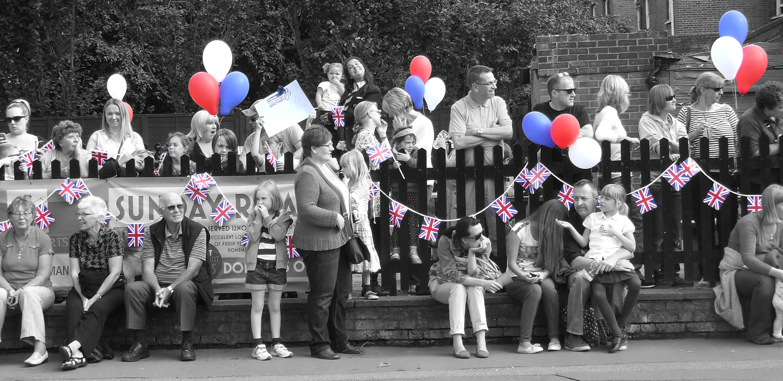 Tour of Britain Balloons & Bunting