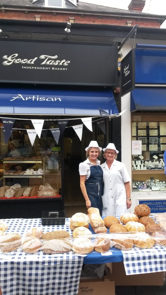 Bunting for Good Taste Bakeries